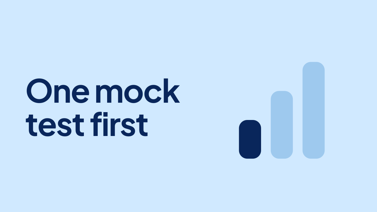 How should you prepare for PTE? One mock test first